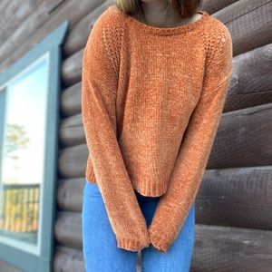 Charlotte Russe Rust Orange Sweater